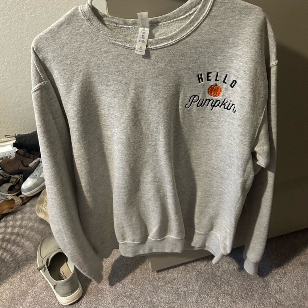 Fall pumpkin sweatshirt